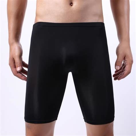 Sous V Tement Boxer Demi Long Pour Homme Sous V Tement Sexy Convexe U