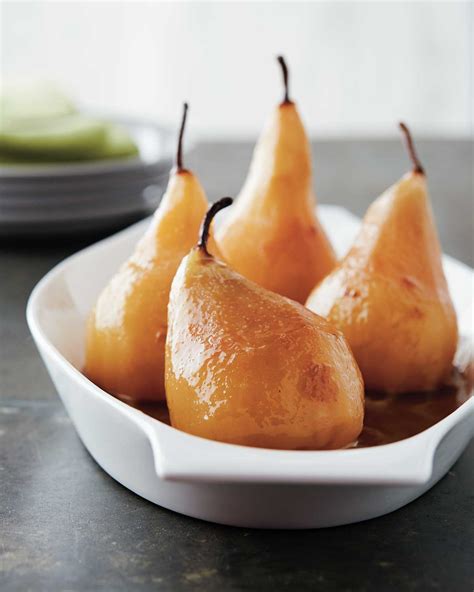 Wine Poached Pears Leite S Culinaria