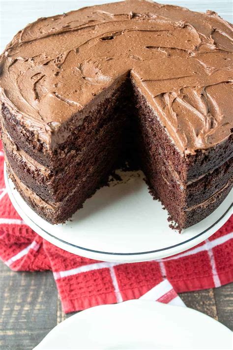 Three Layer Chocolate Cake Recipe A Labour Of Life