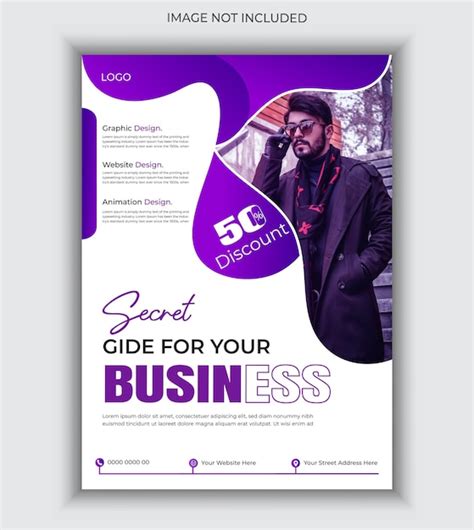 Premium Vector Vector Modern Unique Business Flyer Design Template