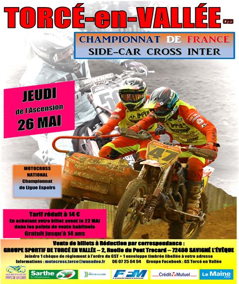 Motocross Torcé en Vallée Ligue Motocycliste des Pays de la Loire