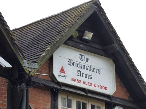 The Brickmaker Arms Station Road Balsall Common Pub Sign A Photo