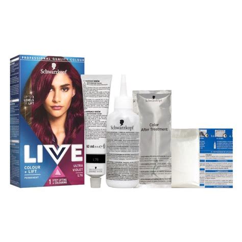 Schwarzkopf Live Tartós Hajfesték L76 Ultra Ibolya 142 5 Ml Emag Hu