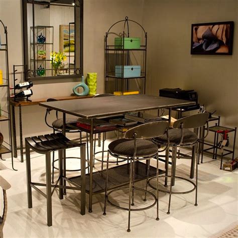 All About Iron Bar Tables Artisan Crafted Iron Furnishings And Decor Blog