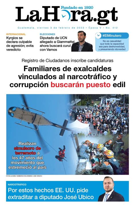 Diario La Hora On Twitter Portadadehoy Familiares De Exalcaldes