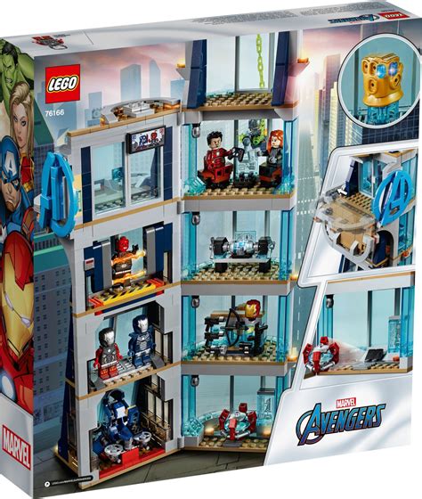 Brick Built Blogs: Lego Marvel 76166 Avengers Tower Official Images