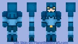 Ted Kord Blue Beetle Rebirth Minecraft Skin