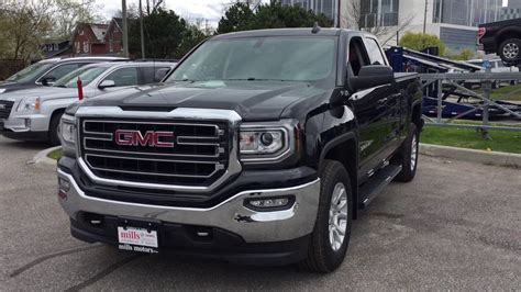 2017 GMC Sierra 1500 4WD Onyx Black Spray On Box Liner Oshawa ON Stock