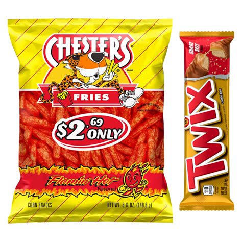 Hot Fries And Hot Cheetos