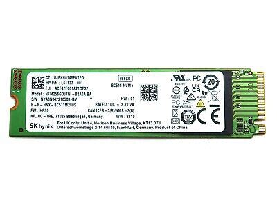 SK HYNIX BC511 Hfm256Gdjtni 256Gb M 2 2280 Nvme Pcie Gen3 X4 Ssd L61177