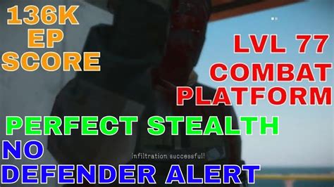 Mgsv Tpp Fob Lv Combat Platform Perfect Stealth Bridge Block