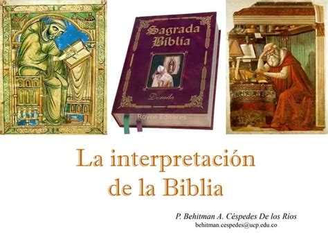 Interpretar La Biblia Comprender La Palabra De Dios Iglesia Del Pilar