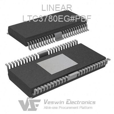 LTC3780EG PBF LINEAR Linear Regulators Veswin Electronics