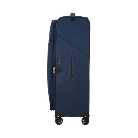 Samsonite Mala De Viagem Trolley Grande 77cm Exp 4R LITEBEAM Azul Escuro