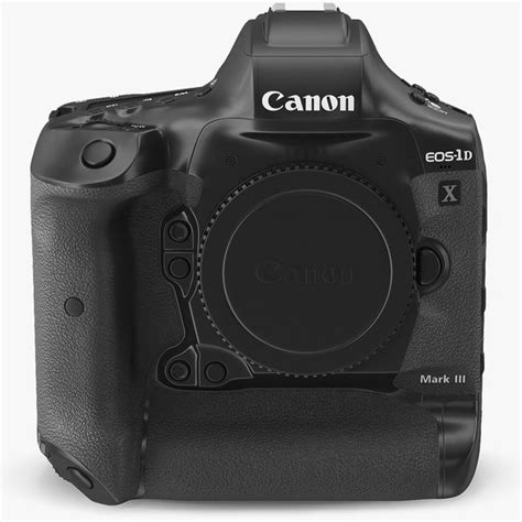 Canon Eos Dx Markiii D Turbosquid