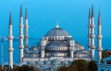 The Sultan Ahmet or Sultanahmet Mosque, also known as the Blue Mosque ...