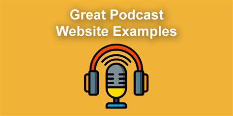 18 Great Podcast Website Examples Get Inspired