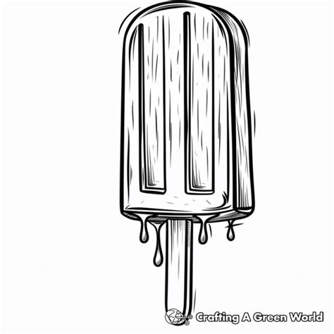 Ice Pop Coloring Pages Free Printable