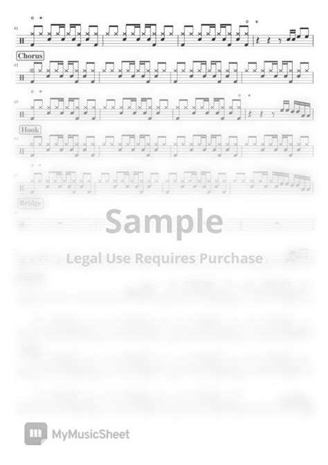 Onerepublic I Ain T Worried Top Gun Maverick Ost Lv2 By Yeols Drum Sheet Music