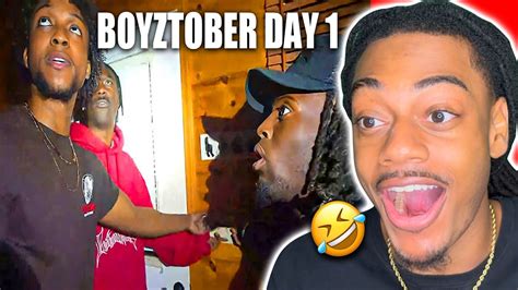 Kai Cenat Yourrage Bruce Explore A Haunted Cabin Boyztober Day