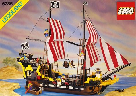 1989-90 ish Lego pirate ship instructions : r/lego