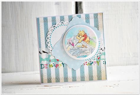 kartka urodzinowa dla dziecka handmade scrapbooking ღ art Madam pl