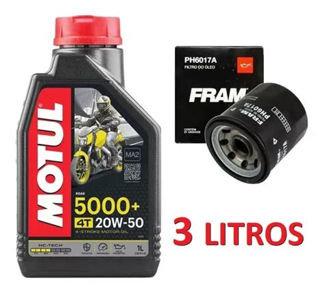 Kit Troca Leo E Filtro Yamaha Yzf R Motul W Parcelamento