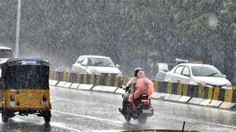 Hyderabad Weather Imd Issues Alert For Rain Thunderstorm Today Aqi