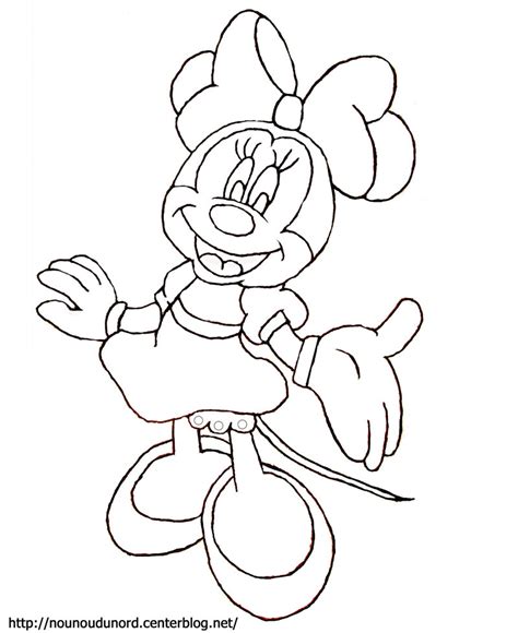 20 Dessins De Coloriage Mickey Et Minnie En Ligne à Imprimer