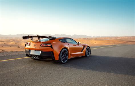 Chevrolet Corvette ZR1 2019 Rear Wallpaper,HD Cars Wallpapers,4k Wallpapers,Images,Backgrounds ...