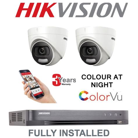 Hikvision Channel Mp Colorvu Turbo Cctv Kit Builder