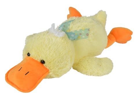 Peluche Canard Couch Jaune Cm