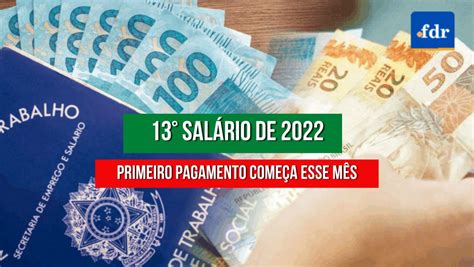 Primeira parcela do 13º salário é paga em novembro Veja quando e