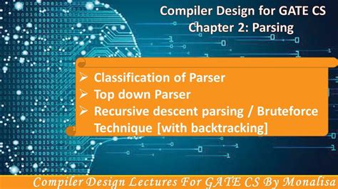 Ch 2 5 Top Down Parser Recursive Descent Parsing Bruteforce Technique