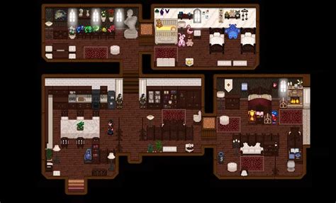 Modern Gothic Interior At Stardew Valley Nexus Mods And Community