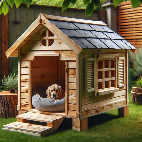 Casas De Madera Para Perros Brinda Comodidad Y Protecci N