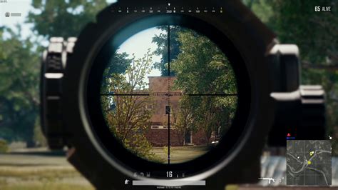 Pubg X Scope Sniper Mini Meter Youtube