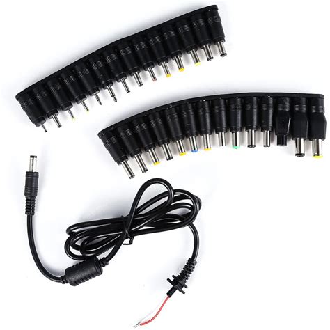 Universal 28pcs 5.5x2.1mm Jack DC Plugs for AC Power Adapter Adapter ...