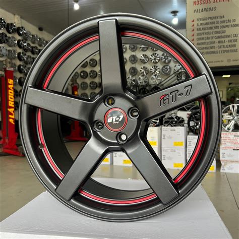 Jogo Rodas Esportivas C SPEC 2 Aro 18 GT7 4x100 ET35 Ala Rodas