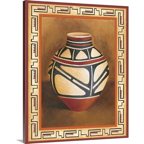 "Southwest Pottery I" Canvas Art Print | eBay