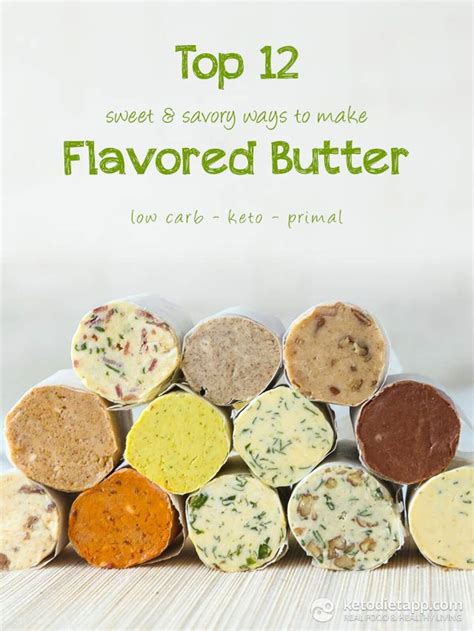 Top 12 Flavored Butter Recipes Ketodiet Blog