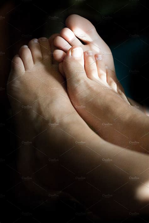 Mother And Daughters Feet Featuring Feet Couple And Foot High