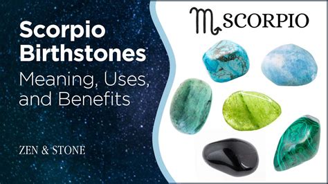 Scorpio Birthstone Meaning Uses And Benefits