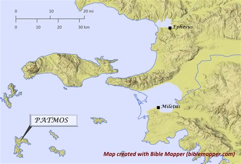 Ephesus, Miletus, and Patmos – Bible Mapper Blog