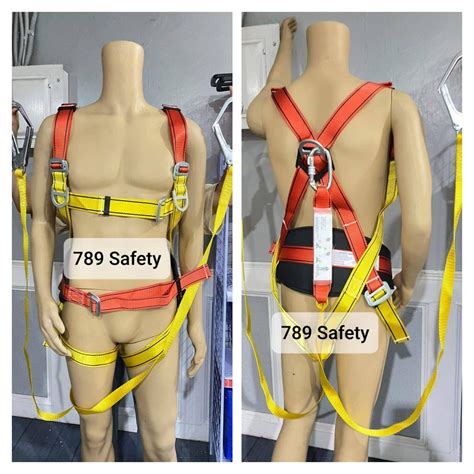 Safety Harness Full Body Double Lanyard Commercial Industrial