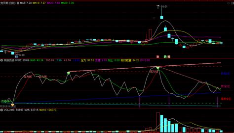 〖共振顶底〗副图指标 通过多指标共振 提示撑压位和顶底 通达信 源码通达信公式好公式网