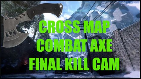 CROSS MAP COMBAT AXE FINAL KILL BO3 INFECTION FINAL KILLCAM YouTube