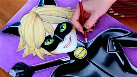 Image De Chat Miraculous Ladybug Chat Noir Drawing