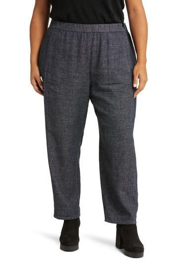 Eileen Fisher Lantern Hemp Organic Cotton Ankle Pants Nordstrom