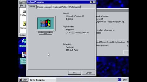 Installing Windows 95 Build 842 Youtube